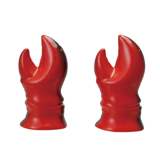 Lobster Claw Salt and Pepper Shakers (set of 2)