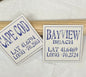 Cape Cod Latitude Longitude Coasters