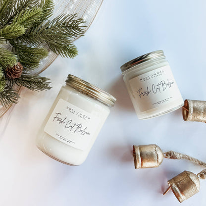 FRESH CUT BALSAM | HOLIDAY CANDLE | 100% SOY WAX | 8 OZ