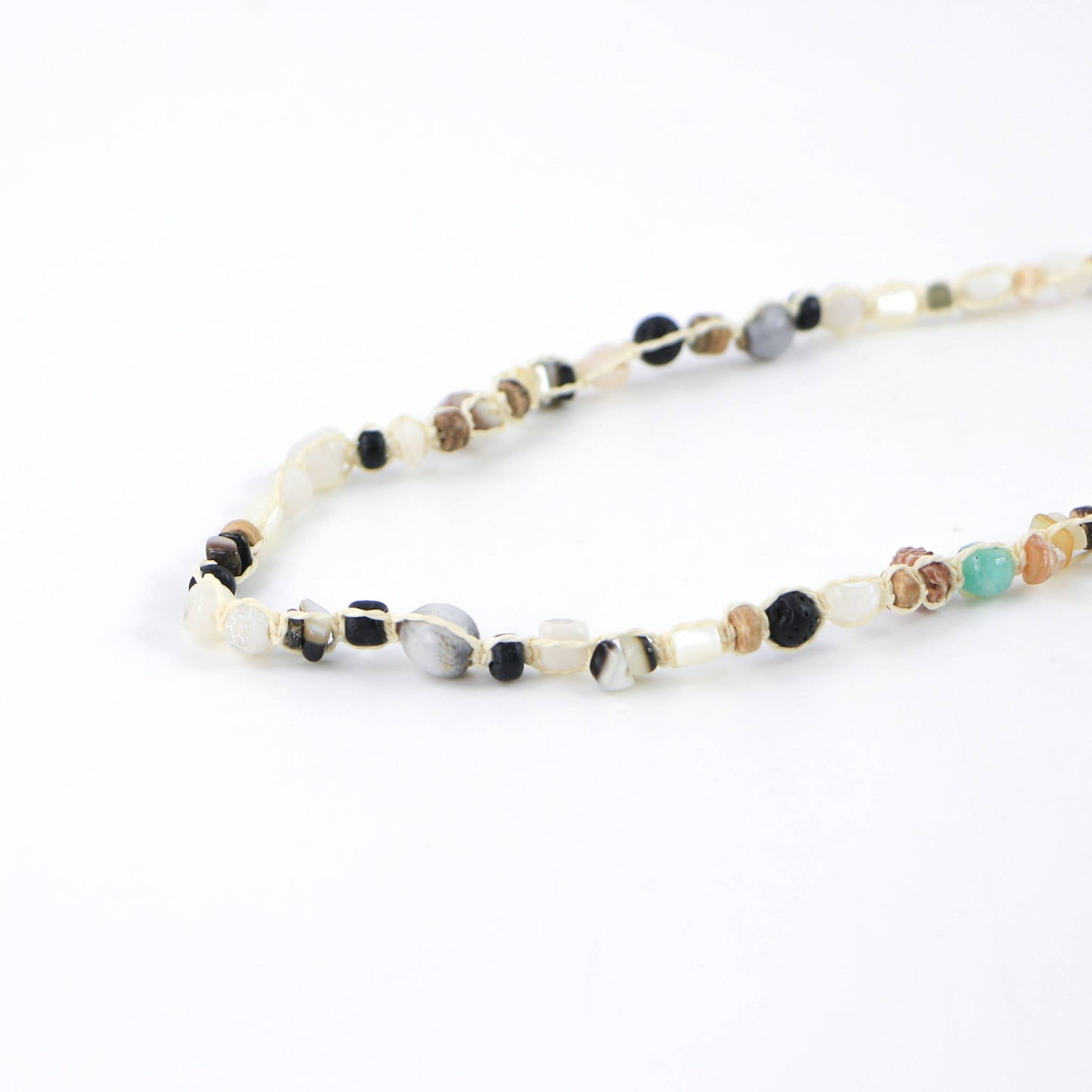 Nixie Beaded Seed Choker Necklace, by Pineapple Island