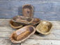 Rustic Decorative Wood Bowl