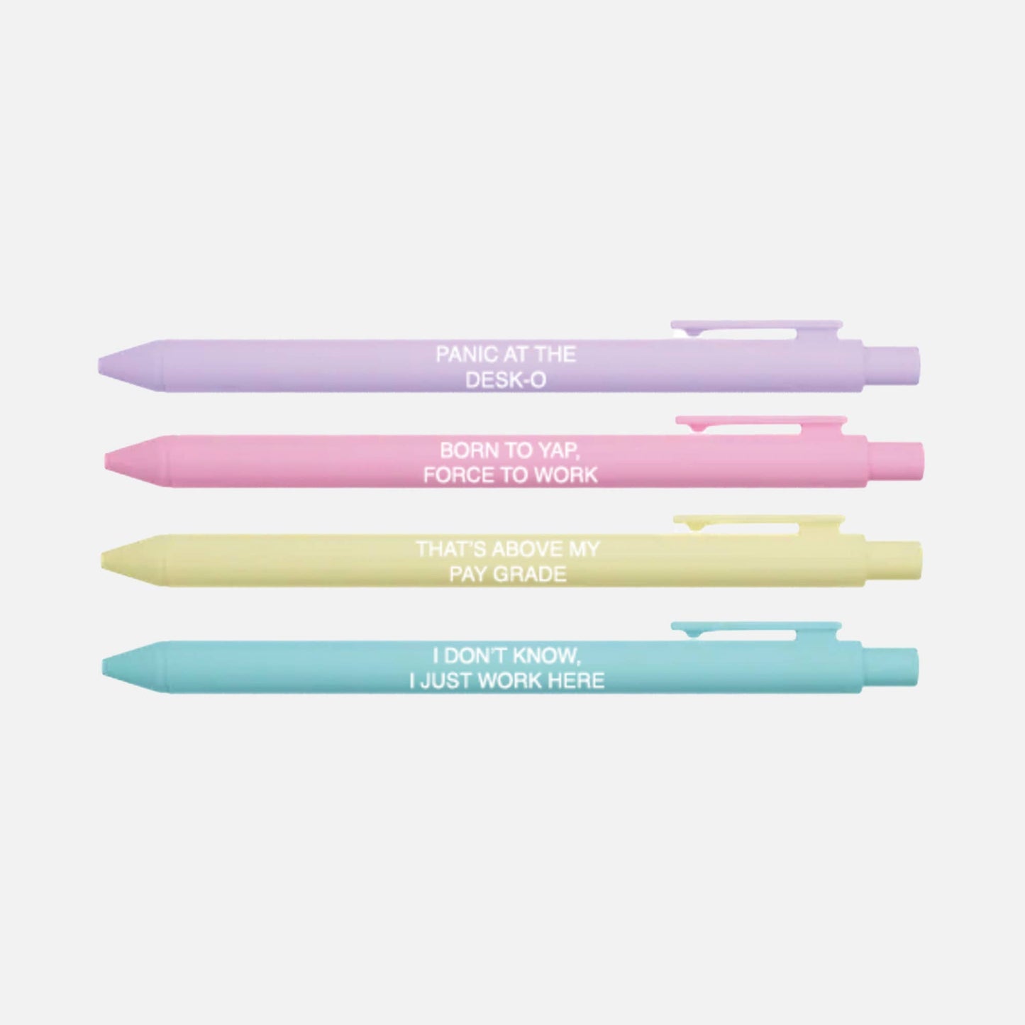 Funny Office Pen Set | Panic at the Desk-o Collection