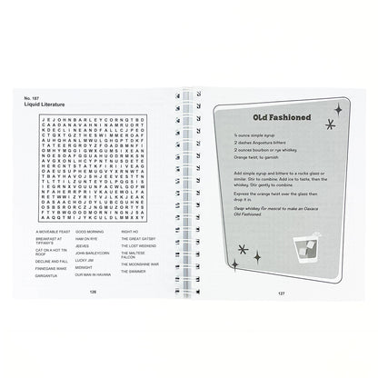 The Art of Mixology: Word Search Intoxicating Puzzles