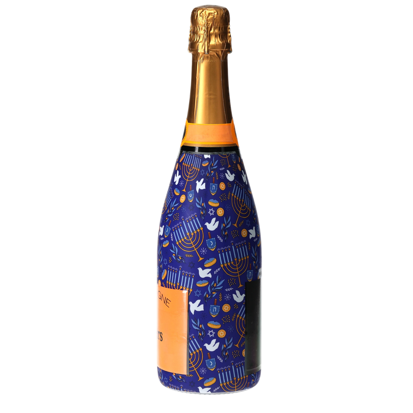 Limited Edition Hanukkah Champagne Bottle Wrap