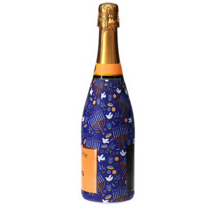Limited Edition Hanukkah Champagne Bottle Wrap