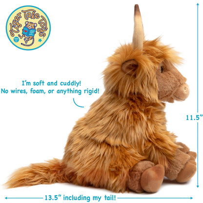 Henley The Highland Cow | 11 Inch Stuffed Animal