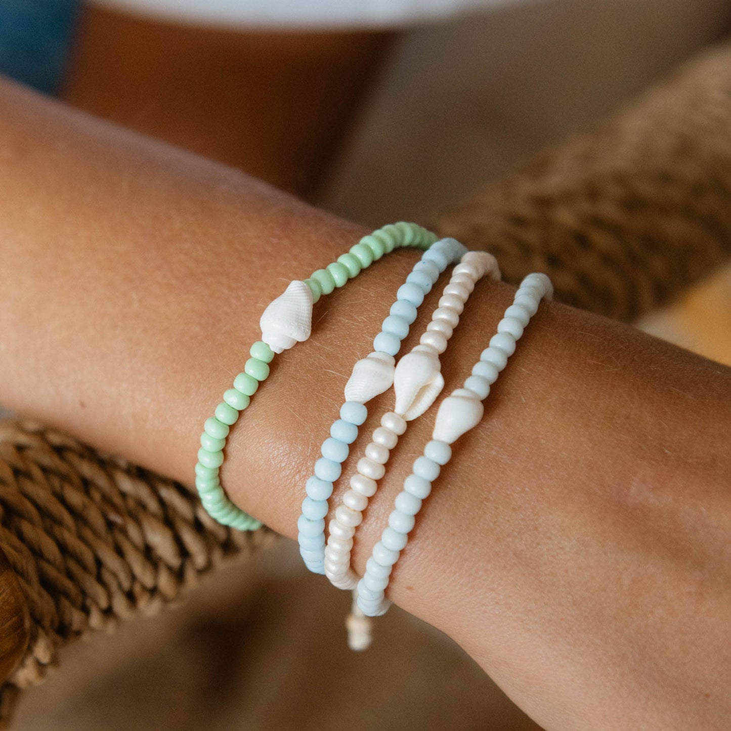 Uluwatu Beaded Bracelet, Surf Jewelry by Koh Surf