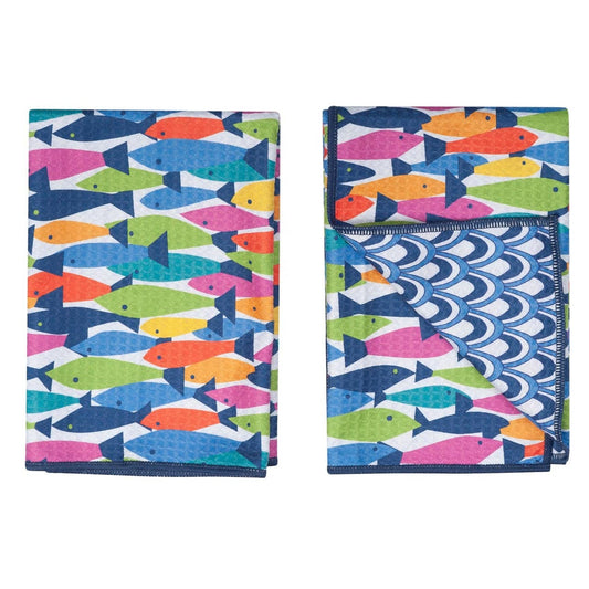 Double Duty (set of 2) reversible - KN Fish