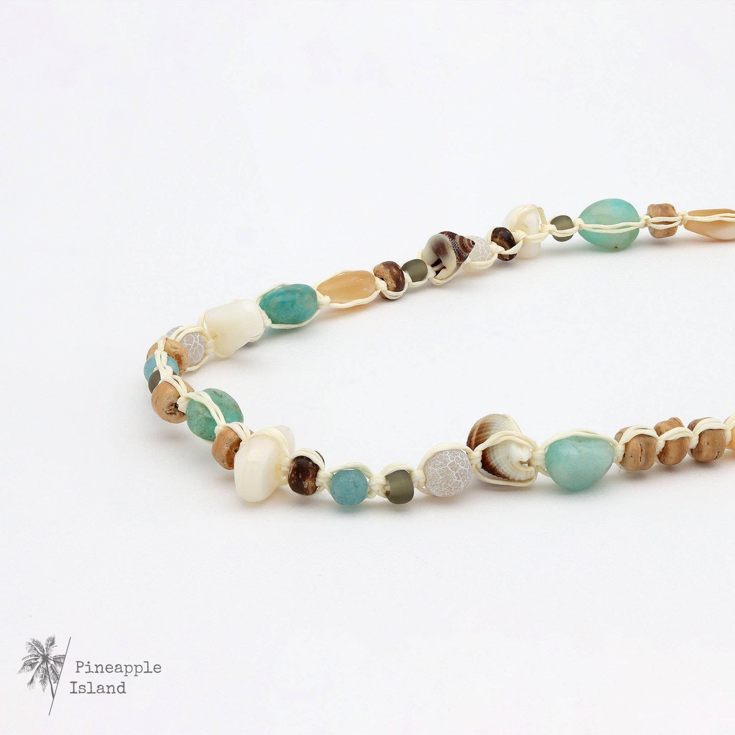 Nixie Beaded Seed Choker Necklace, by Pineapple Island