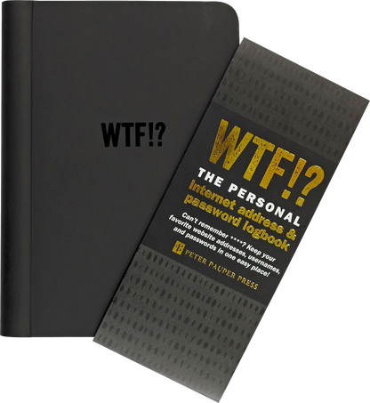 WTF? The Personal Internet Address & Password Organizer