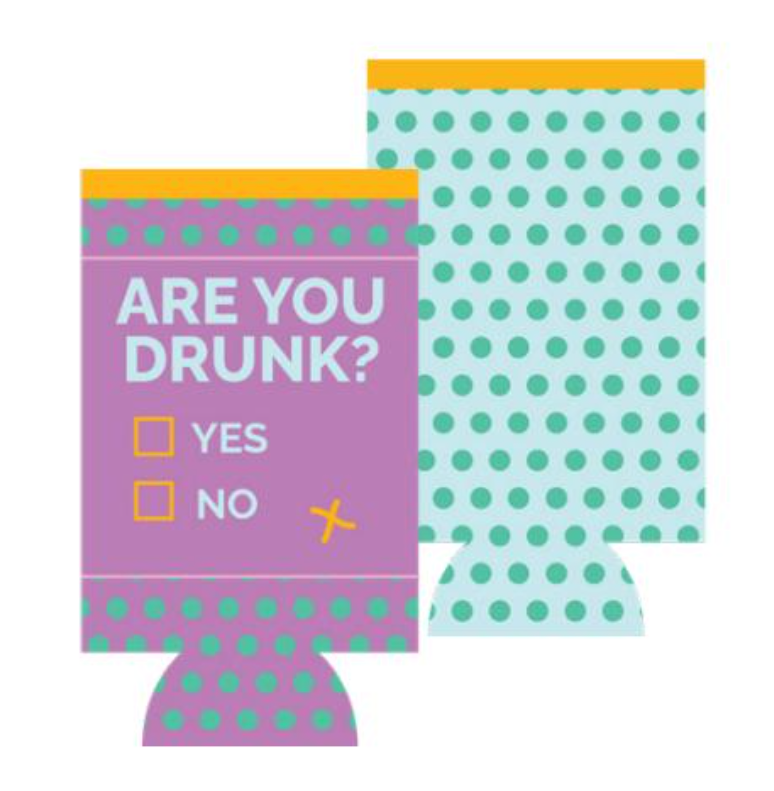 CAN SLEEVE Are You Drunk | Slim | Funny Bar Gift