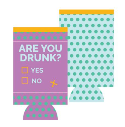 CAN SLEEVE Are You Drunk | Slim | Funny Bar Gift