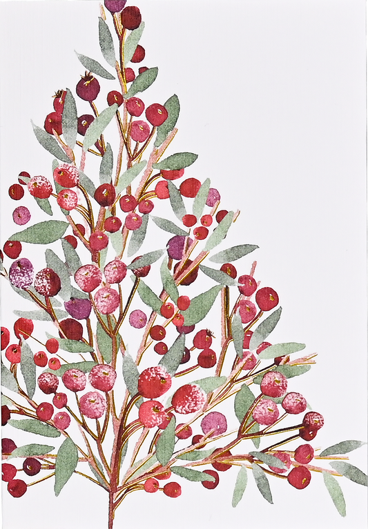 Festive Bough Small Boxed Holiday Cards