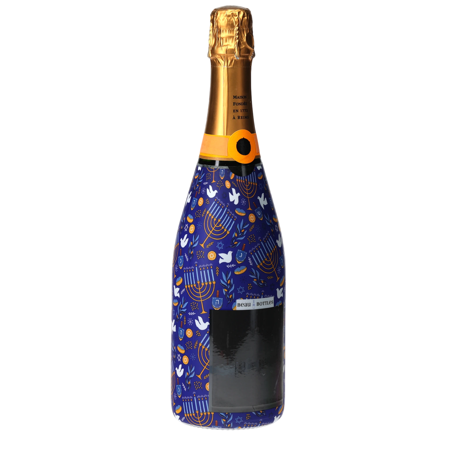 Limited Edition Hanukkah Champagne Bottle Wrap