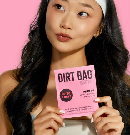 Organic Hydrating Vegan Powder Lip Mask + Polish