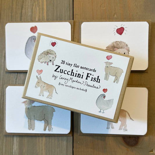Love Animals Tiny Flat Notes