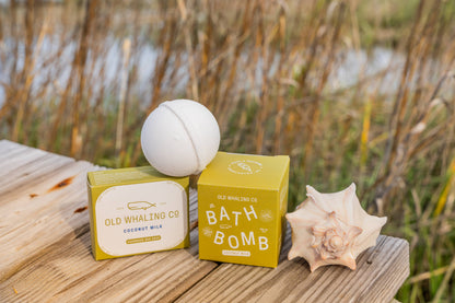 Coconut Milk Bath Bomb