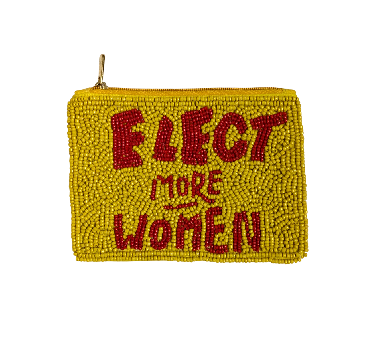 Ladies Elect More Women Themed Beaded Coin Purse 