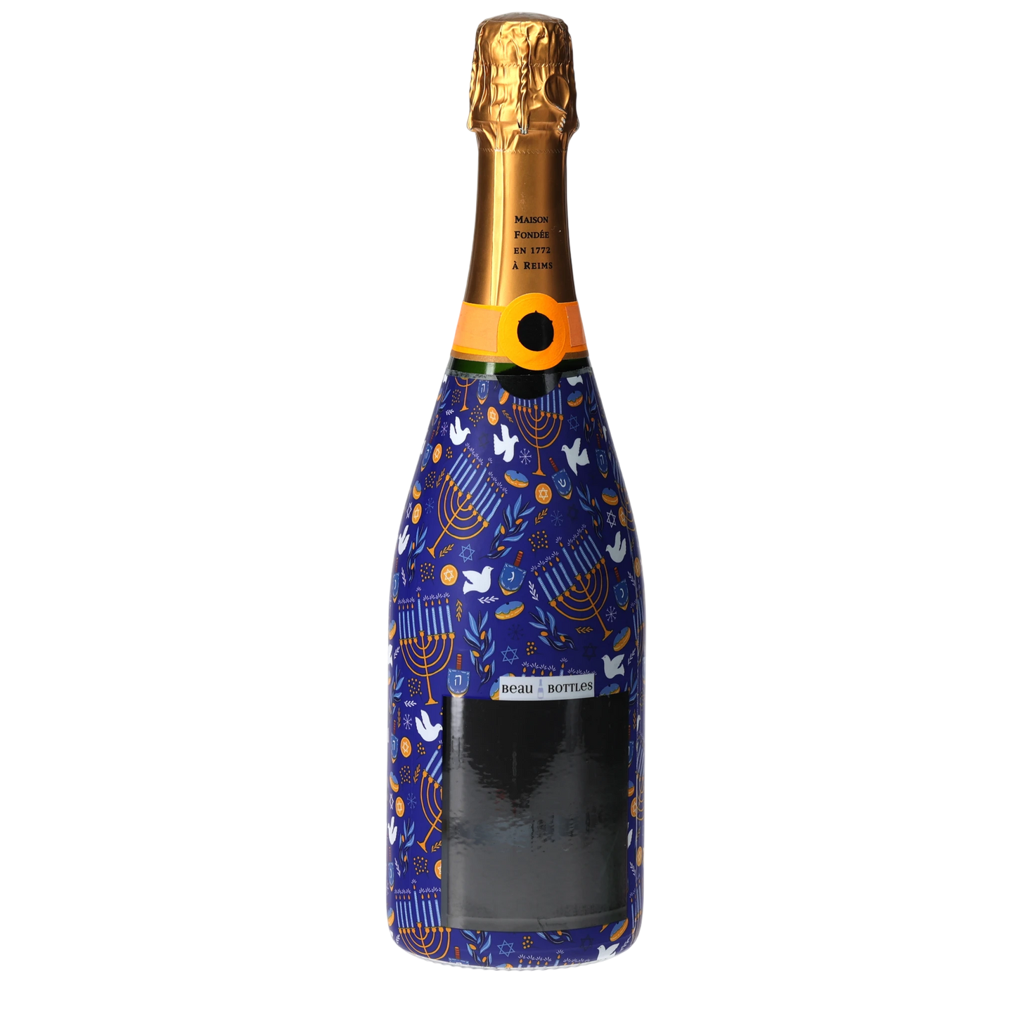 Limited Edition Hanukkah Champagne Bottle Wrap