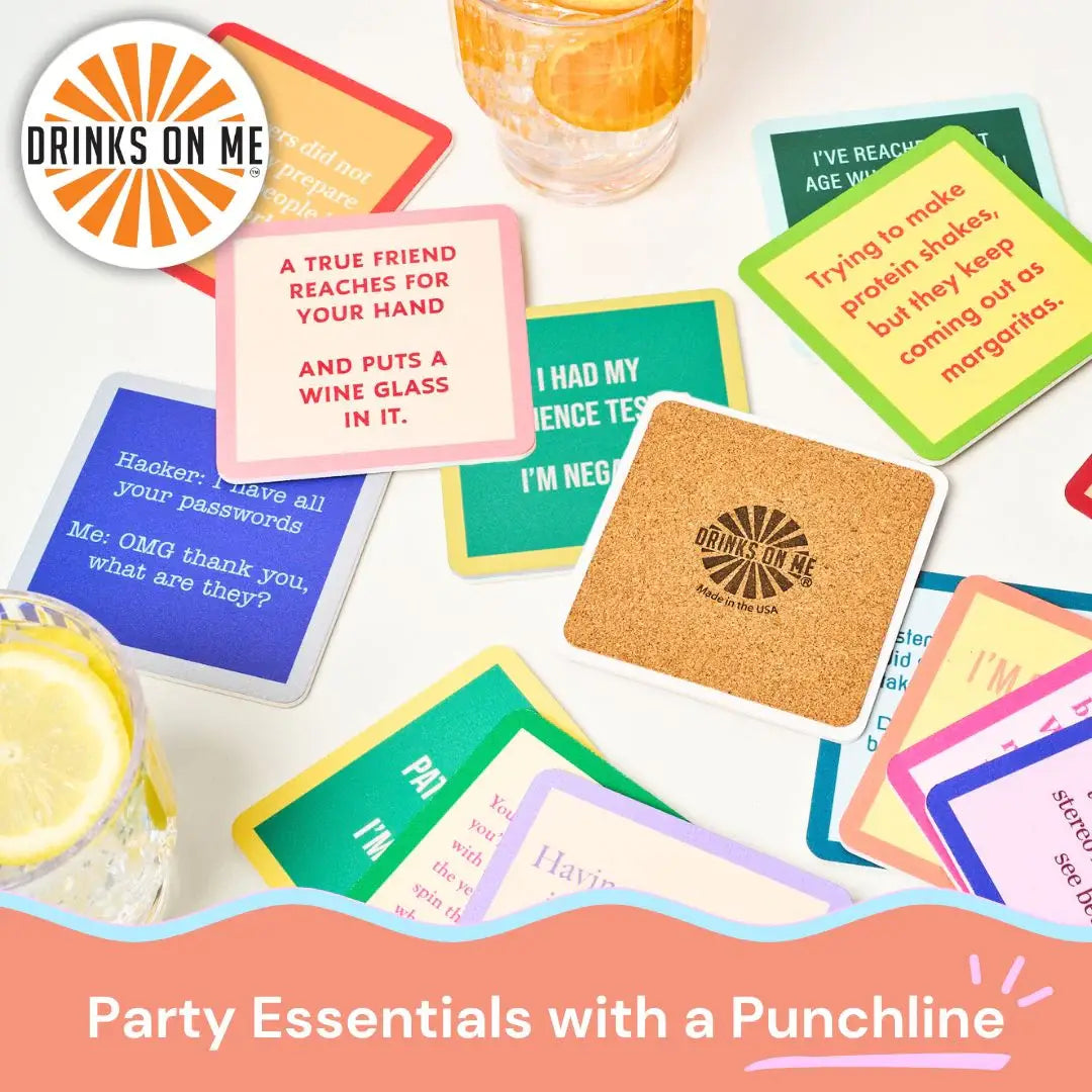 COASTER Still On | Funny Party Gift | Home Bar Decor