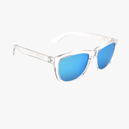 WAKE SKY BLUE MIRROR Polarized Active Square Sunglasses