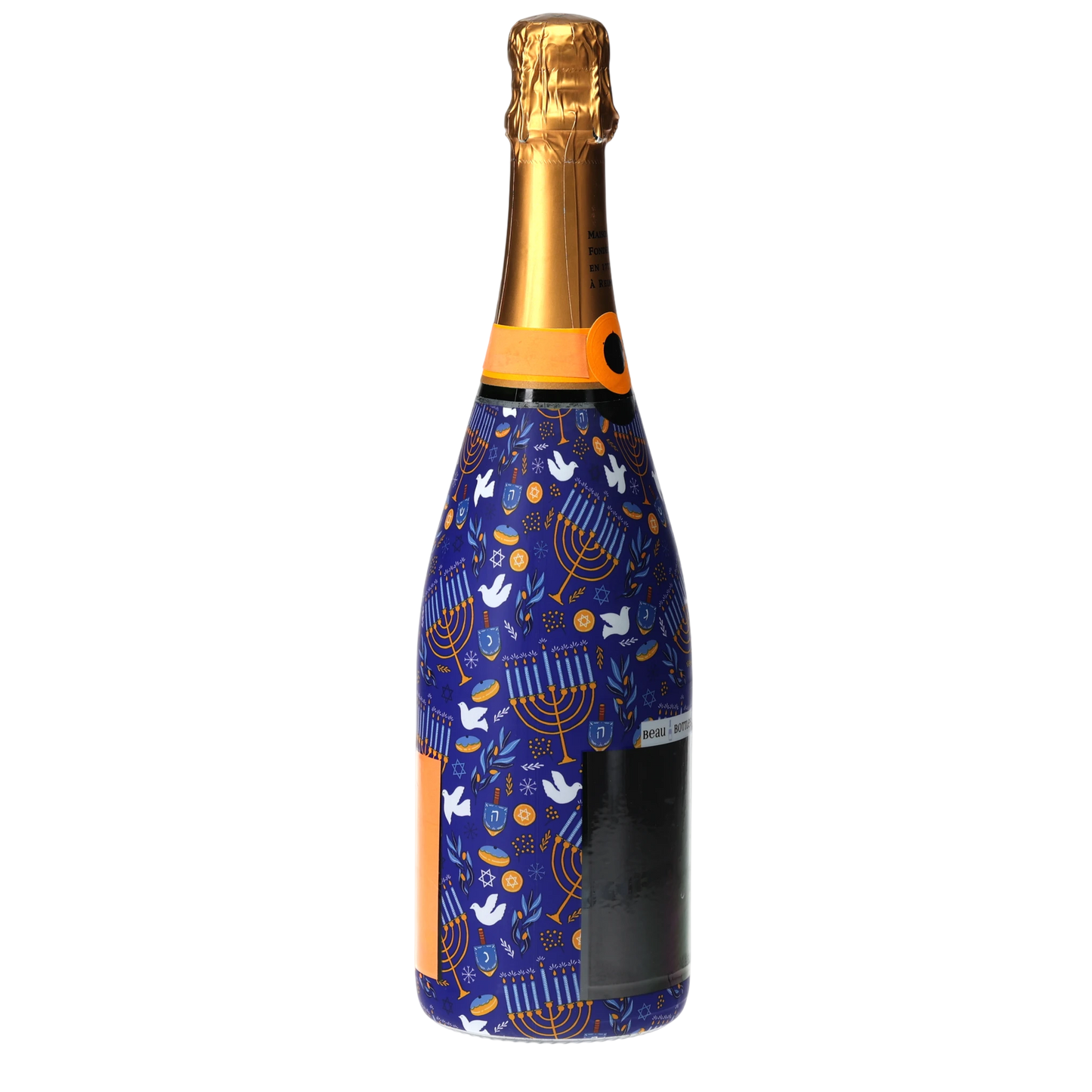 Limited Edition Hanukkah Champagne Bottle Wrap
