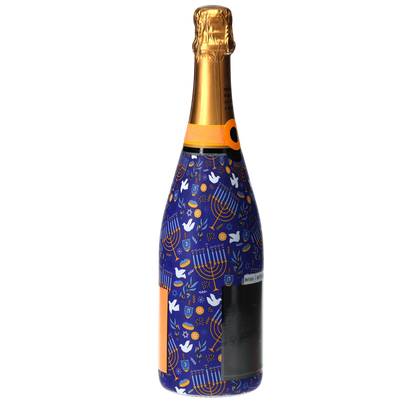 Limited Edition Hanukkah Champagne Bottle Wrap