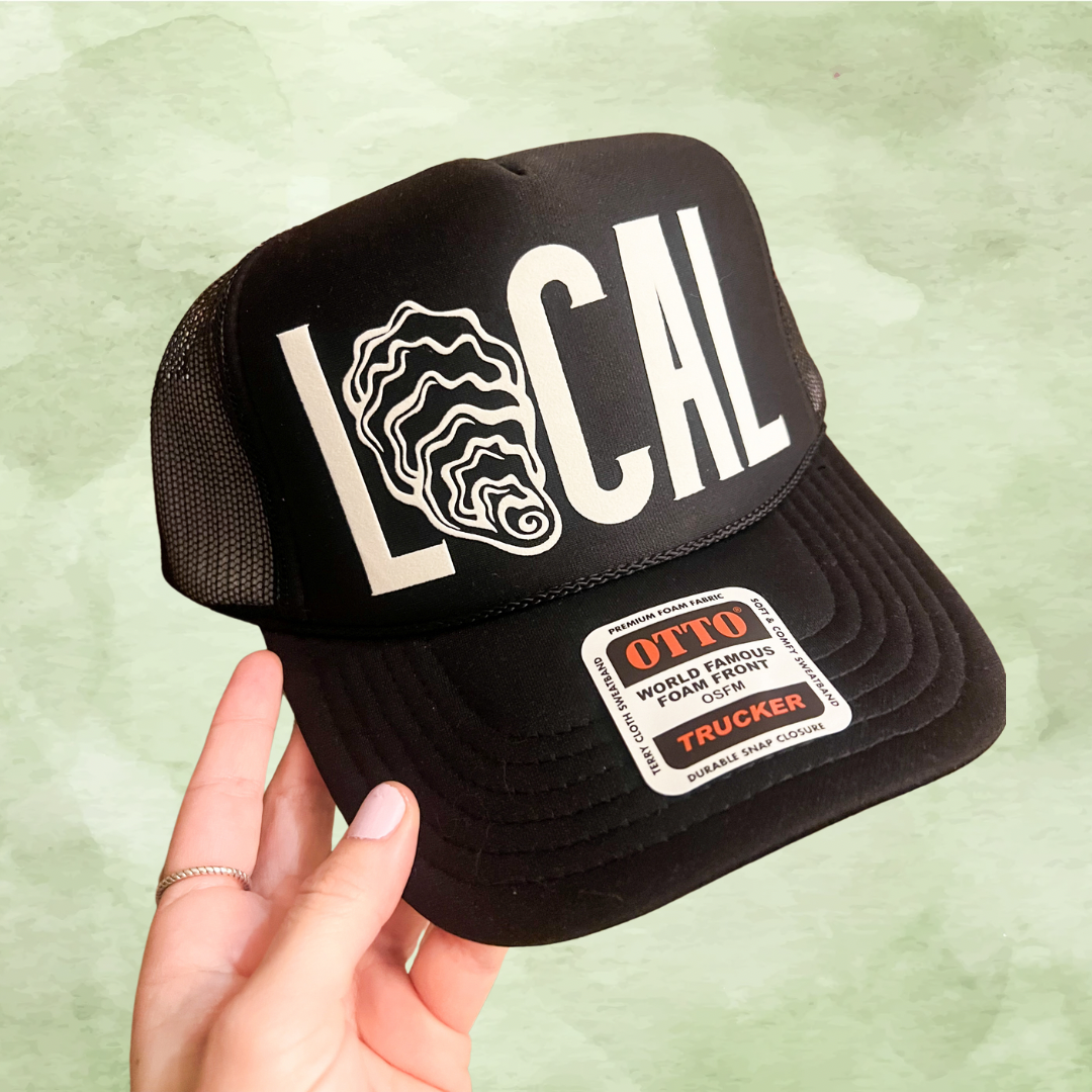 LOCAL Oyster Shell Trucker Hat