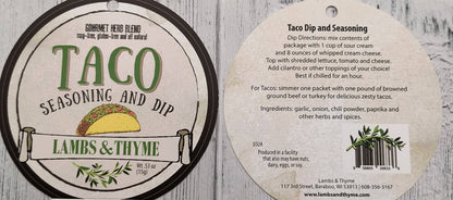 Taco Dip and Seasoning - Dozen