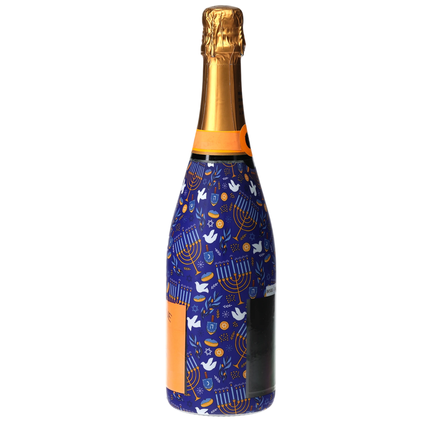 Limited Edition Hanukkah Champagne Bottle Wrap
