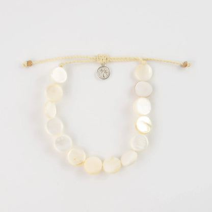 Disc Bracelet, Beaded Bracelet, Boho by Pineapple Island