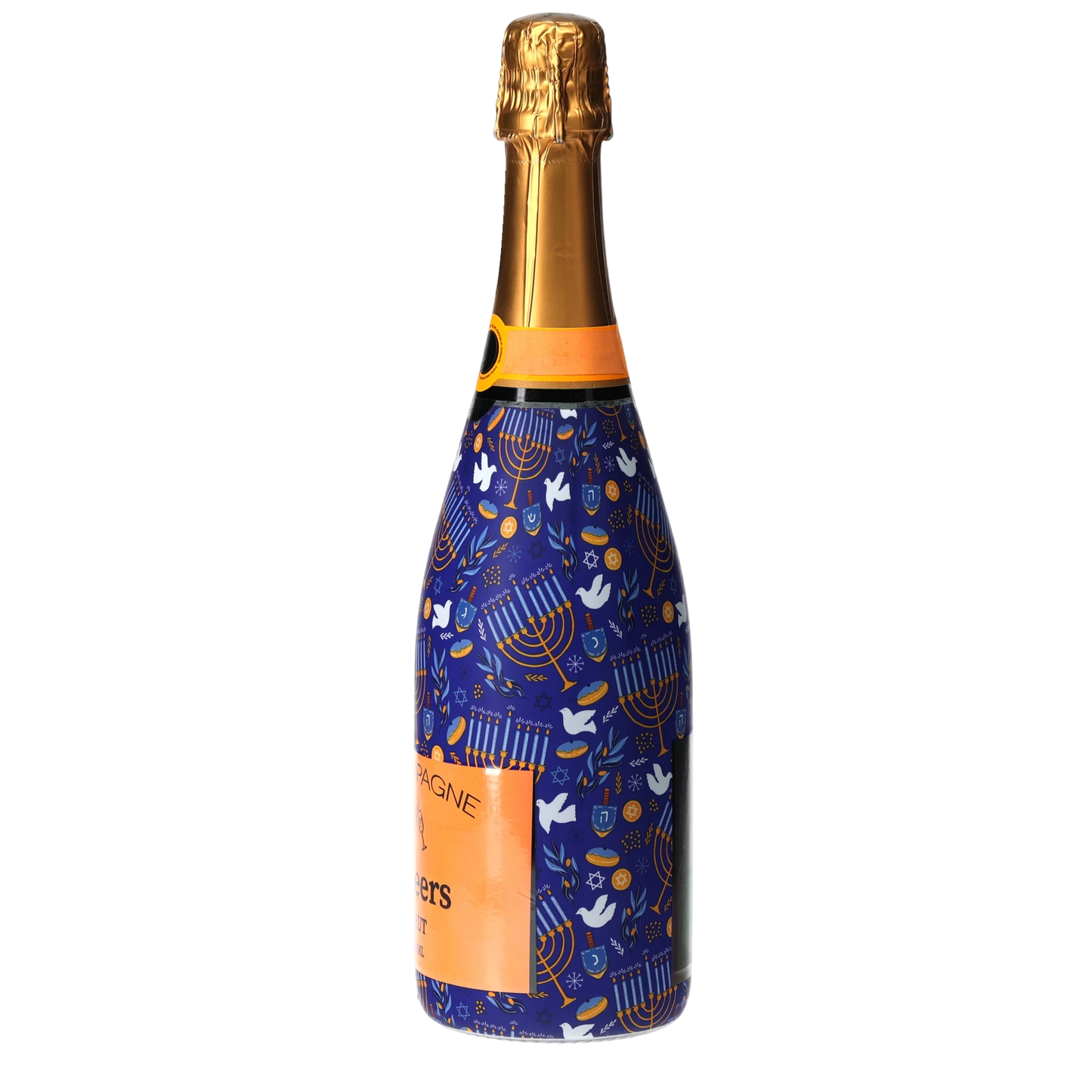 Limited Edition Hanukkah Champagne Bottle Wrap
