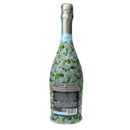 Sheridan French Collection - Classic Hydrangea Prosecco Bottle Wrap