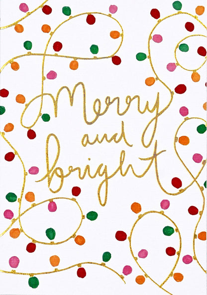 Merry and Bright Small Boxed Holiday Cards