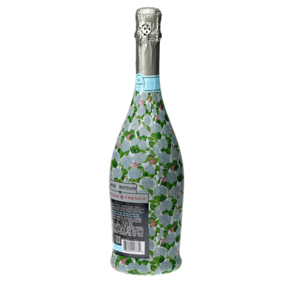 Sheridan French Collection - Classic Hydrangea Prosecco Bottle Wrap