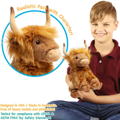 Henley The Highland Cow | 11 Inch Stuffed Animal