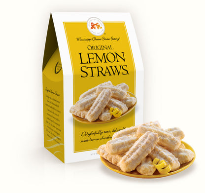 Lemon Straw | Mississippi Cheese Straw